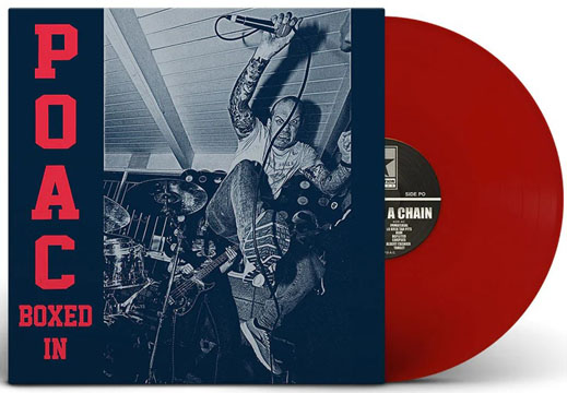 P.O.A.C. "Boxed In" LP (Rev) Red Vinyl